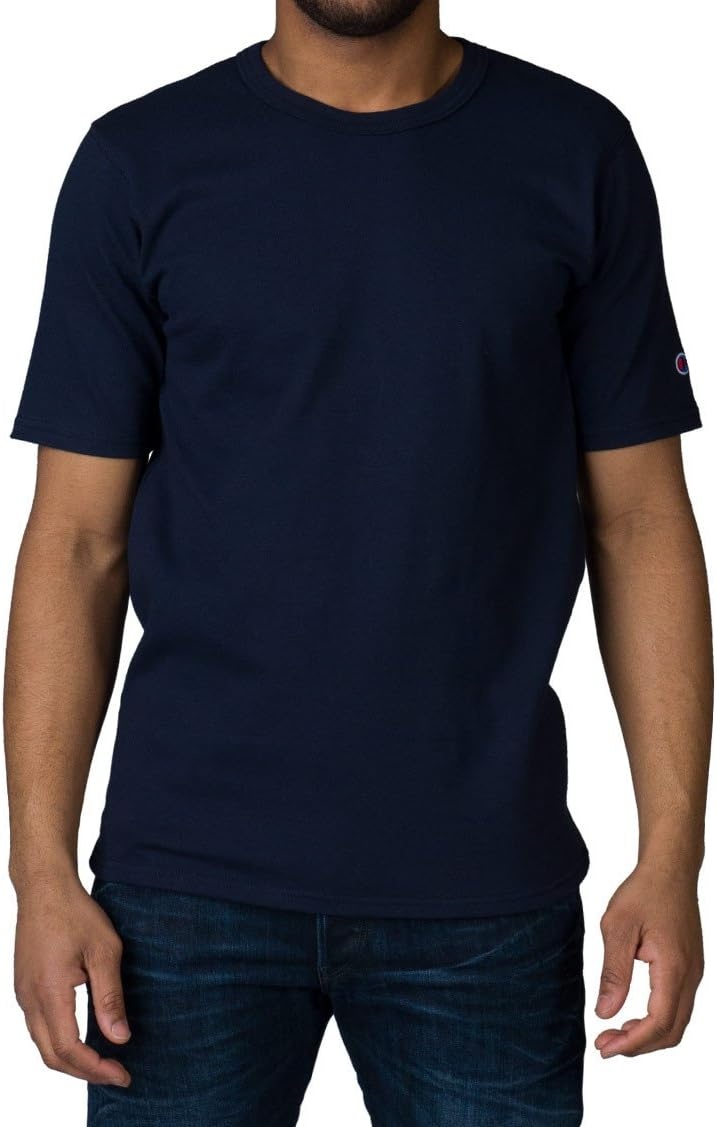 image:imageChampion Mens Heritage Short Sleeve Tee Mens TShirts Vintage Shirts Mens Tee Shirts GraphicsNavy