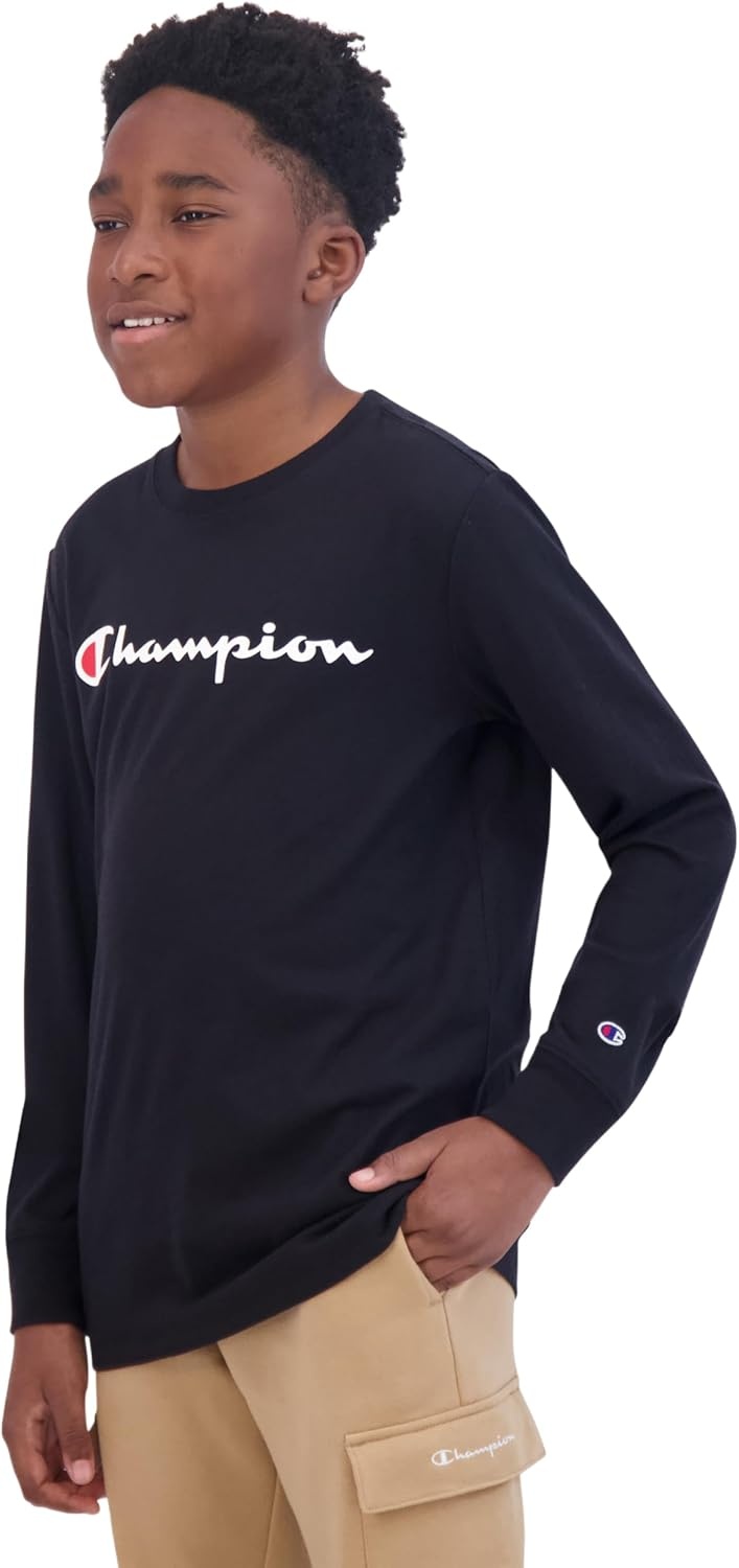 image:imageChampion Mens Heritage Short Sleeve Tee Mens TShirts Vintage Shirts Mens Tee Shirts GraphicsSignature Black