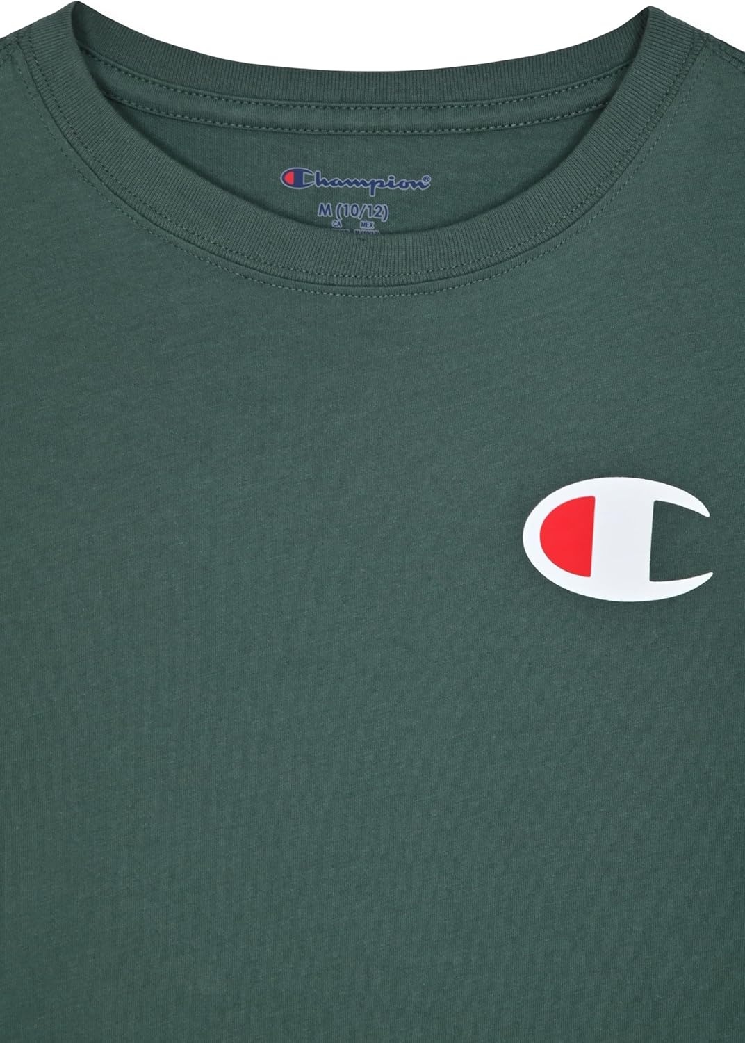 image:imageChampion Mens Heritage Short Sleeve Tee Mens TShirts Vintage Shirts Mens Tee Shirts GraphicsSignature Dark Forest Green