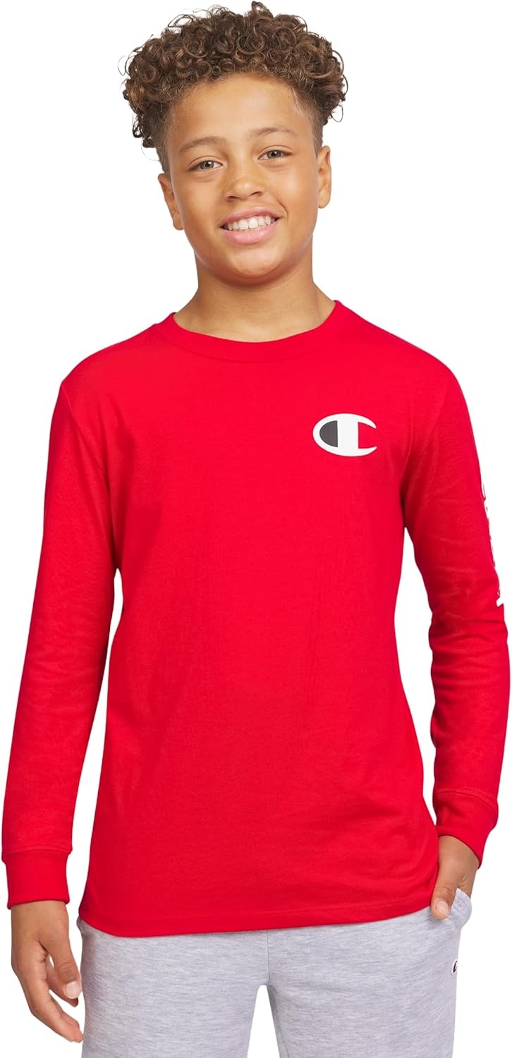 image:imageChampion Mens Heritage Short Sleeve Tee Mens TShirts Vintage Shirts Mens Tee Shirts GraphicsSignature Red