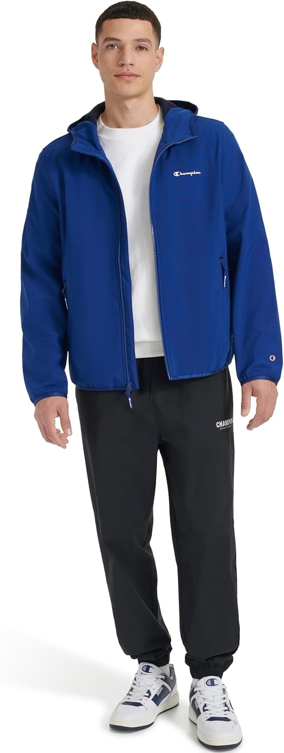 image:imageChampion Mens Lightweight Active Soft Shell Jacket With HoodBlue