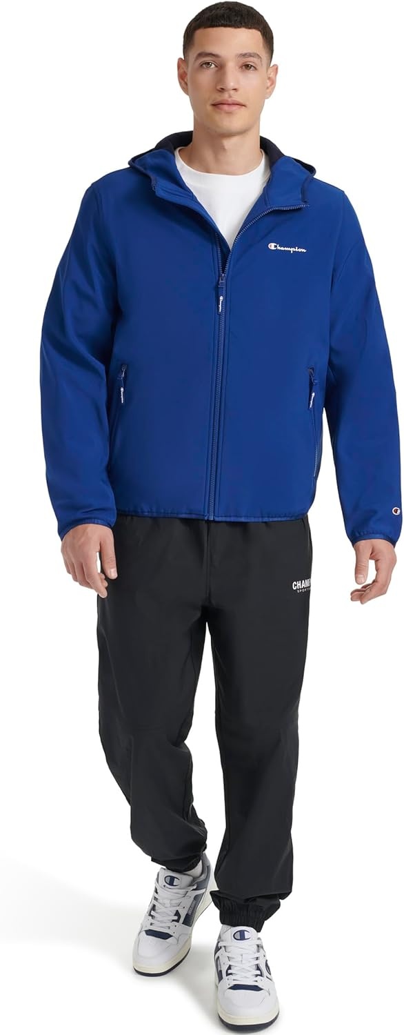 image:imageChampion Mens Lightweight Active Soft Shell Jacket With HoodBlue