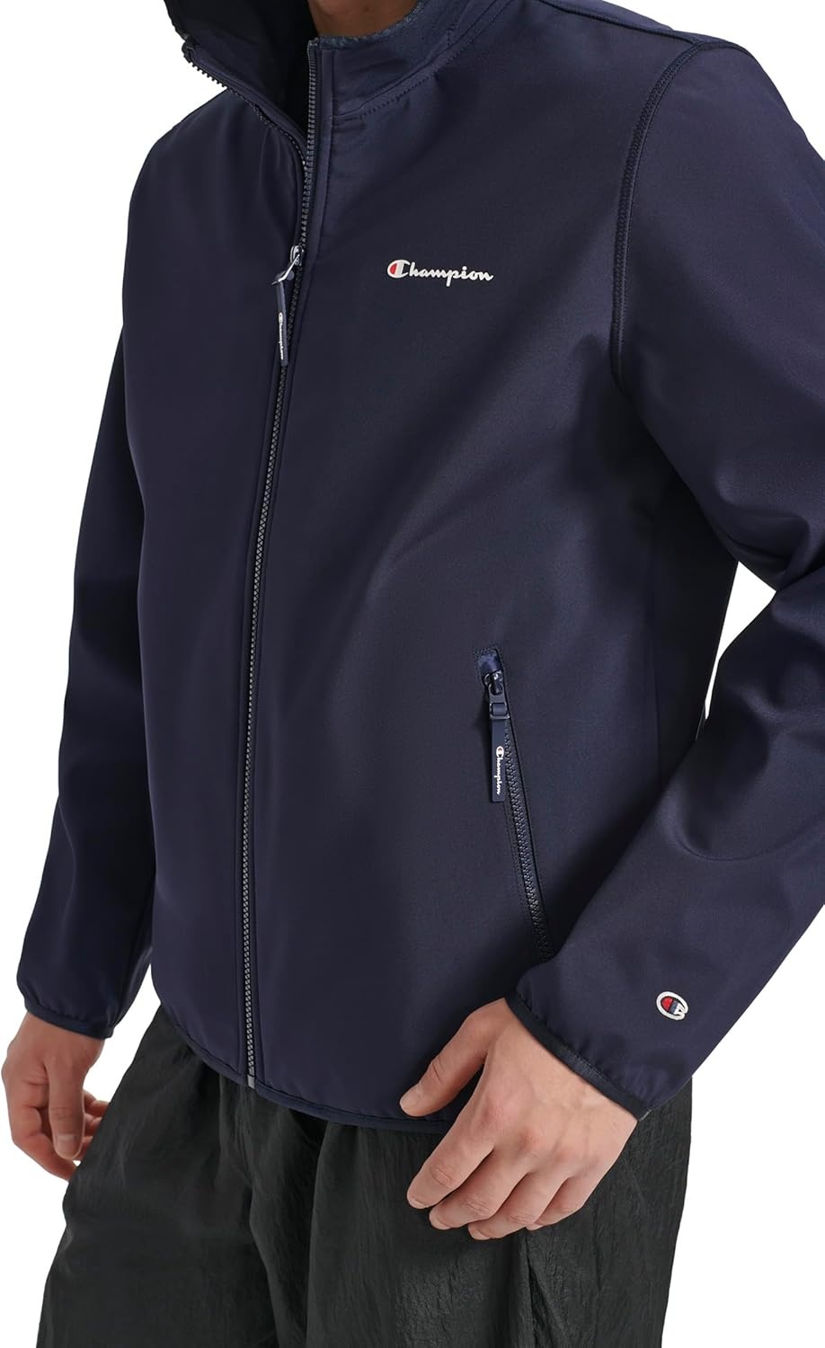 image:imageChampion Mens Lightweight Active Soft Shell Jacket With HoodPeacoat