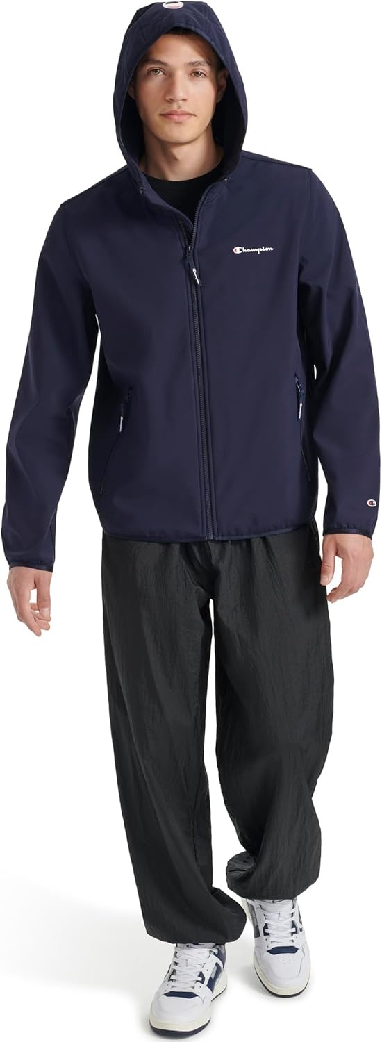 image:imageChampion Mens Lightweight Active Soft Shell Jacket With HoodPeacoat