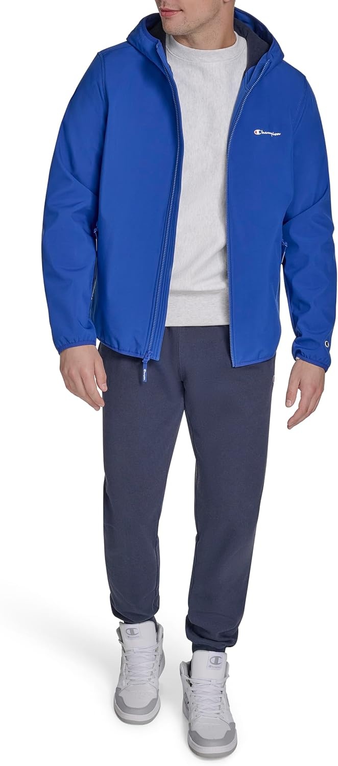 image:imageChampion Mens Lightweight Active Soft Shell Jacket With HoodSurf the Web