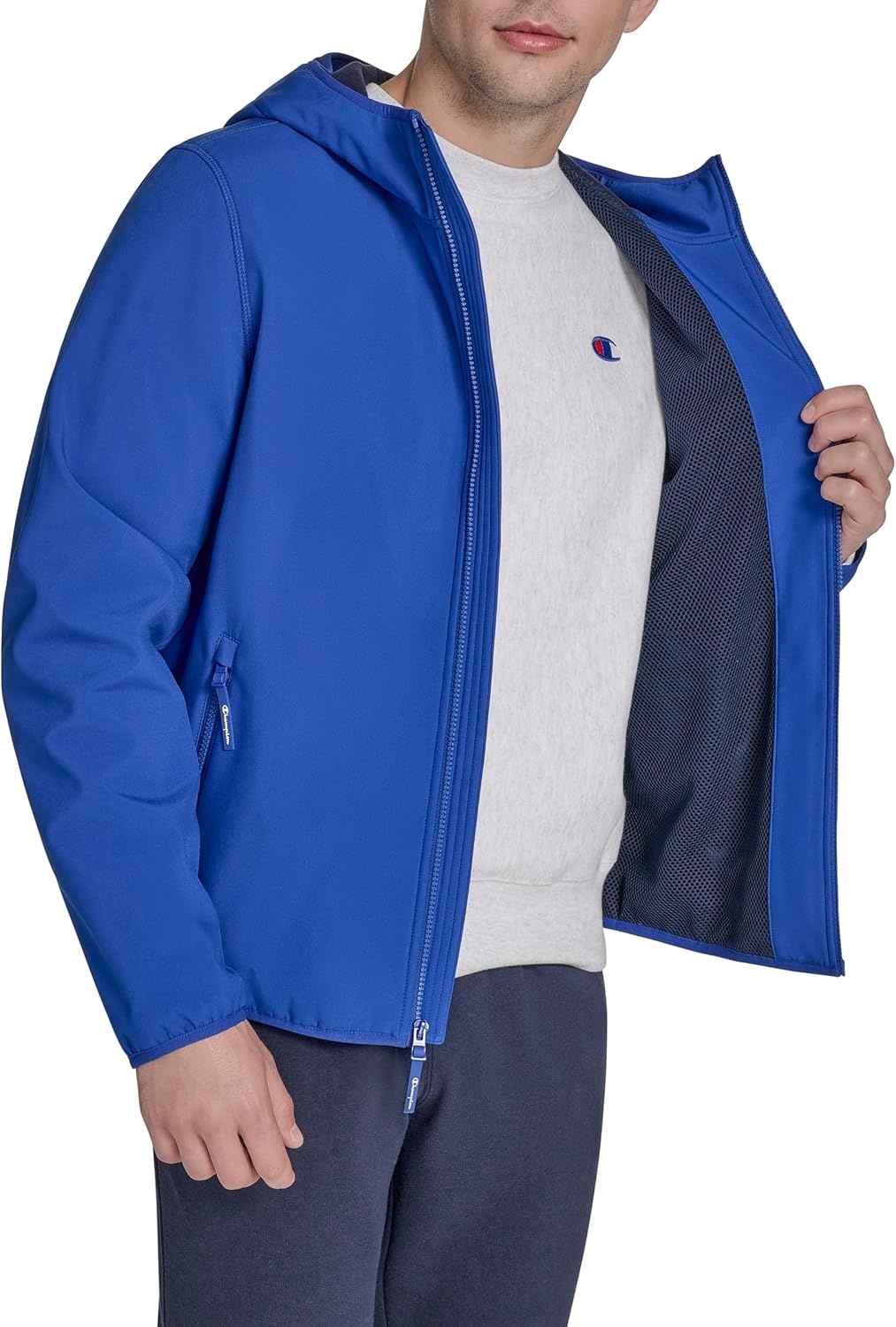 image:imageChampion Mens Lightweight Active Soft Shell Jacket With HoodSurf the Web