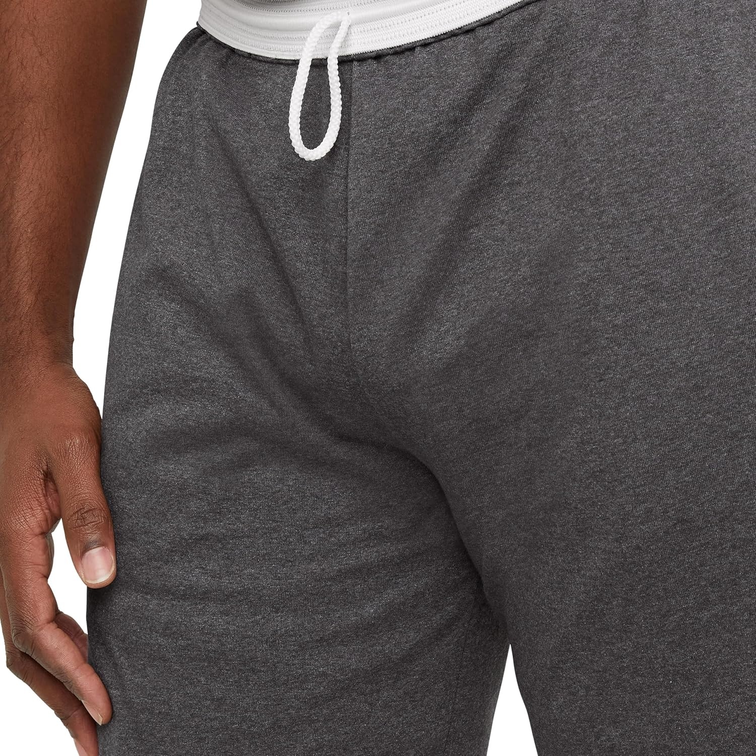image:imageChampion Mens Lounge Shorts Standard Fit 9 Inch Inseam Lightweight 100 Cotton Available in Regular and Big amp TallGranite Gray Heather
