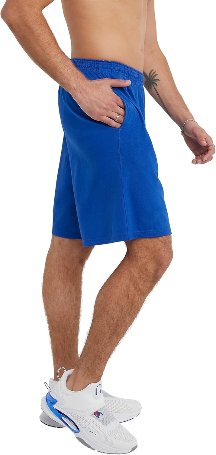 image:imageChampion Mens Lounge Shorts Standard Fit 9 Inch Inseam Lightweight 100 Cotton Available in Regular and Big amp TallSurf the Web