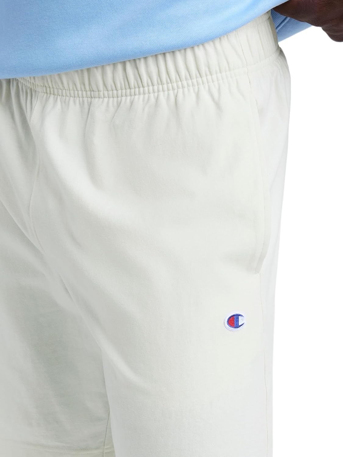 image:imageChampion Mens Lounge Shorts Standard Fit 9 Inch Inseam Lightweight 100 Cotton Available in Regular and Big amp TallUnbleached Cotton