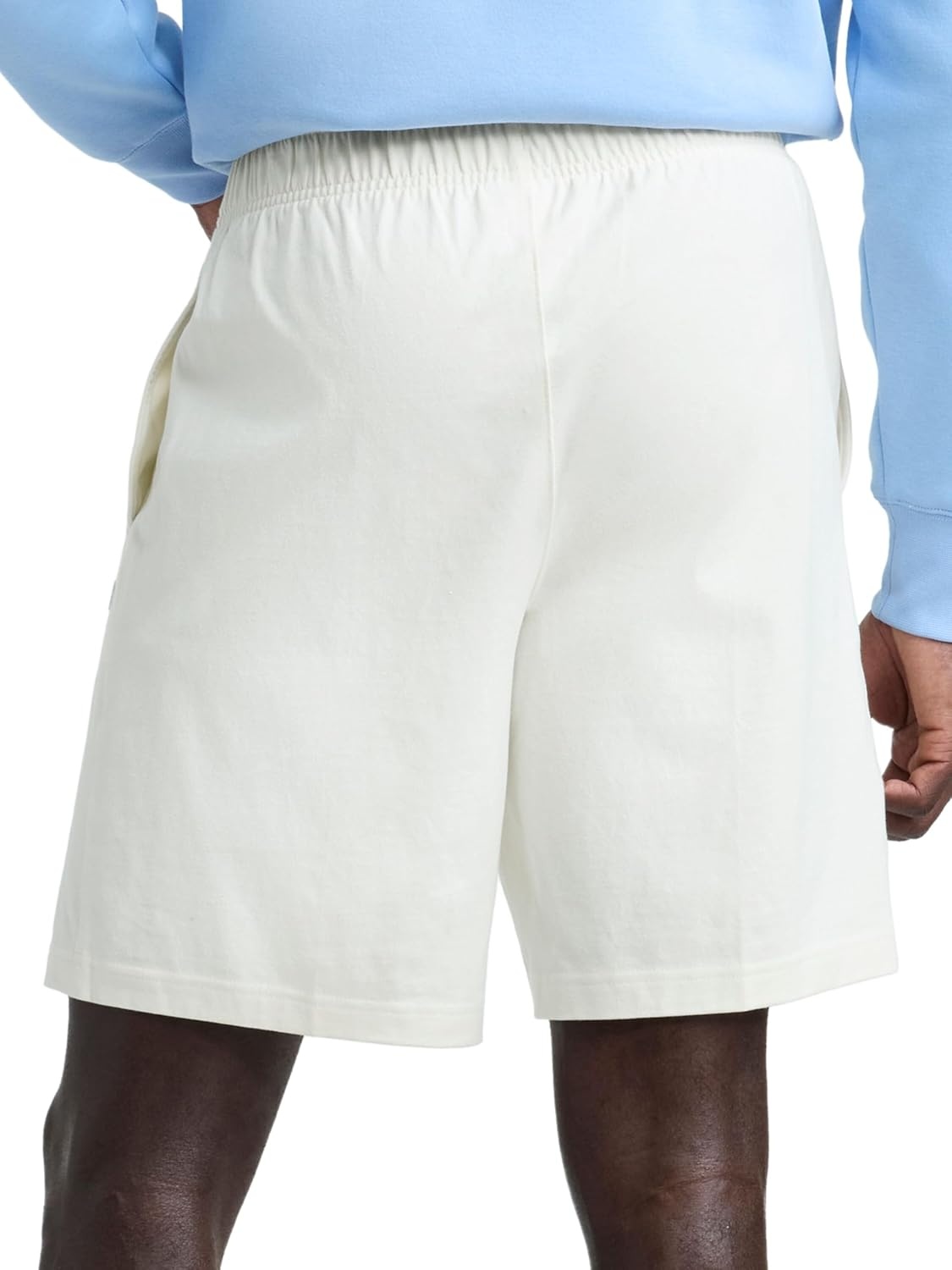 image:imageChampion Mens Lounge Shorts Standard Fit 9 Inch Inseam Lightweight 100 Cotton Available in Regular and Big amp TallUnbleached Cotton