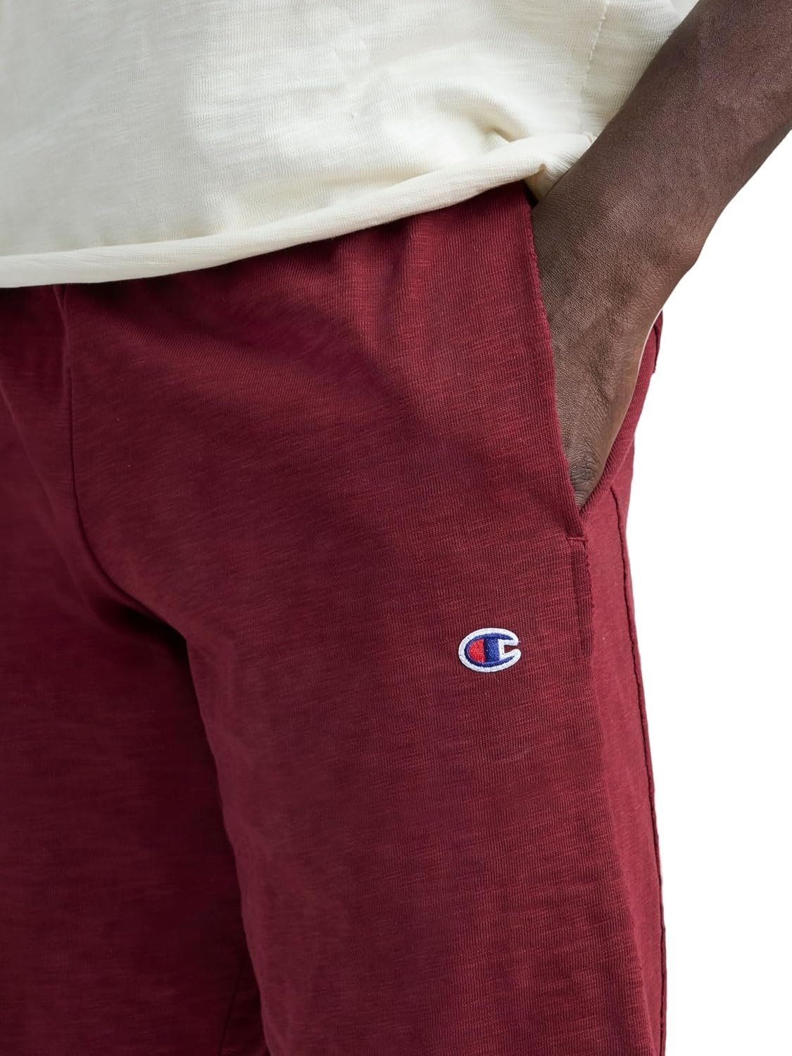 image:imageChampion Mens Modern Retro 100 Washed Cotton 9 Shorts Standard FitPomegranate