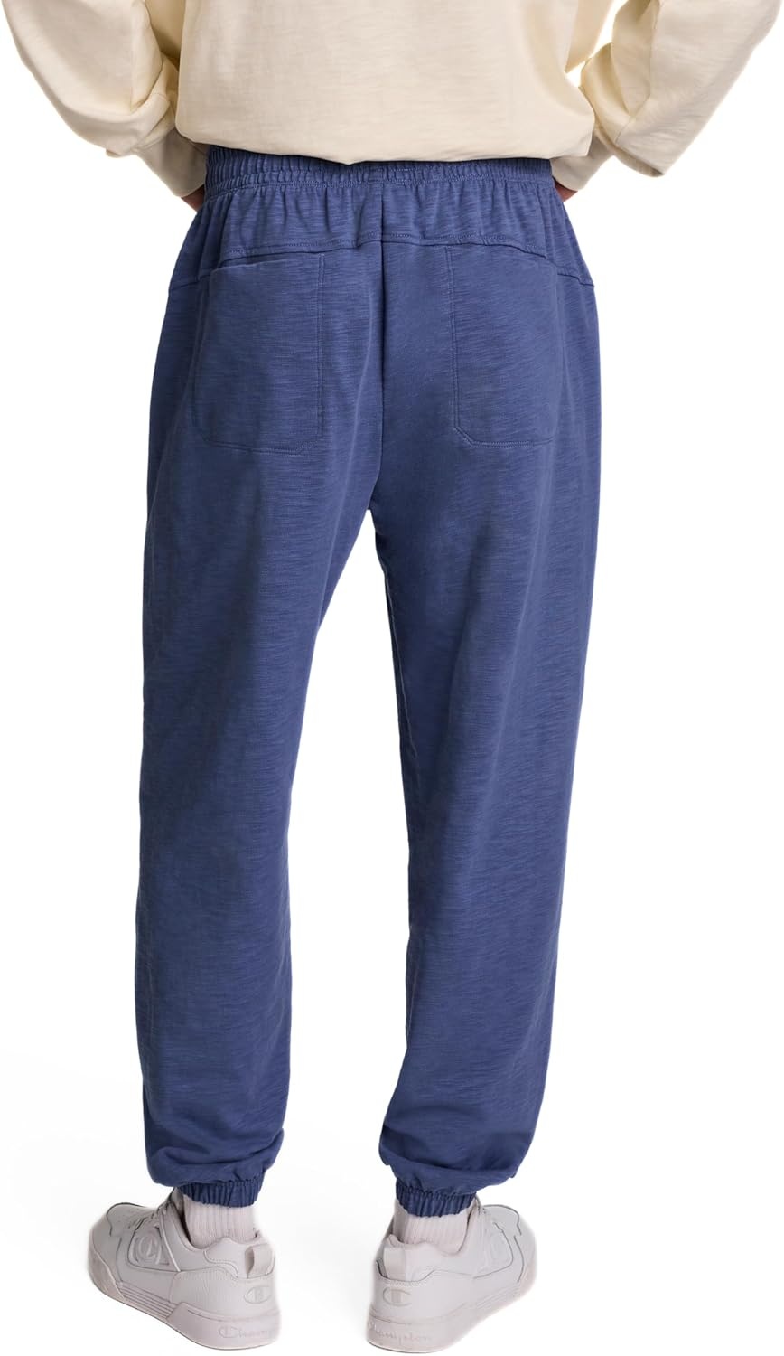 image:imageChampion Mens Modern Retro 100 Washed Cotton Pants Loose FitCoastal Fjord