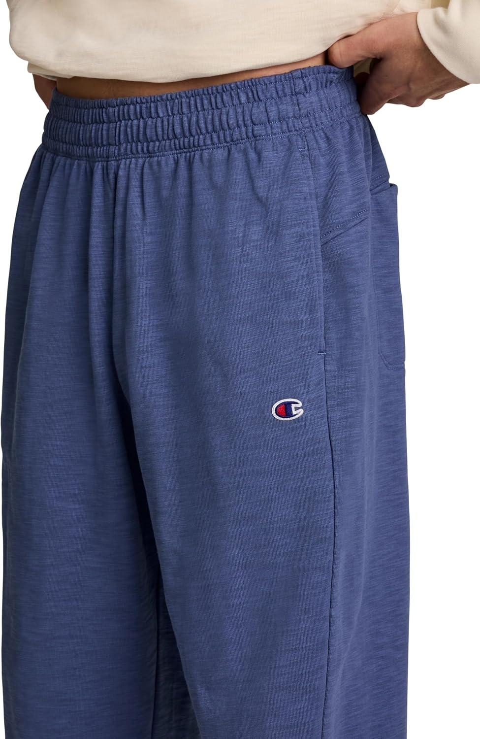 image:imageChampion Mens Modern Retro 100 Washed Cotton Pants Loose FitCoastal Fjord