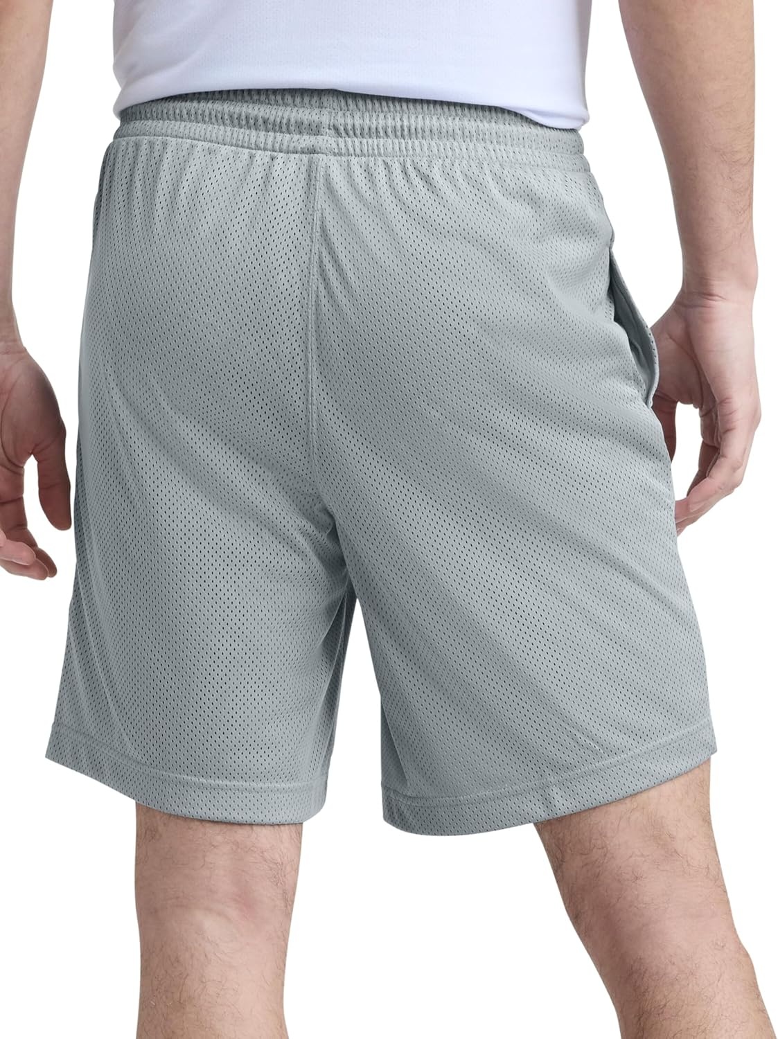 image:imageChampion Mens Performance 9 Mesh Shorts Standard Fit Lightweight Available in Regular and Big amp TallQuarry C Logo