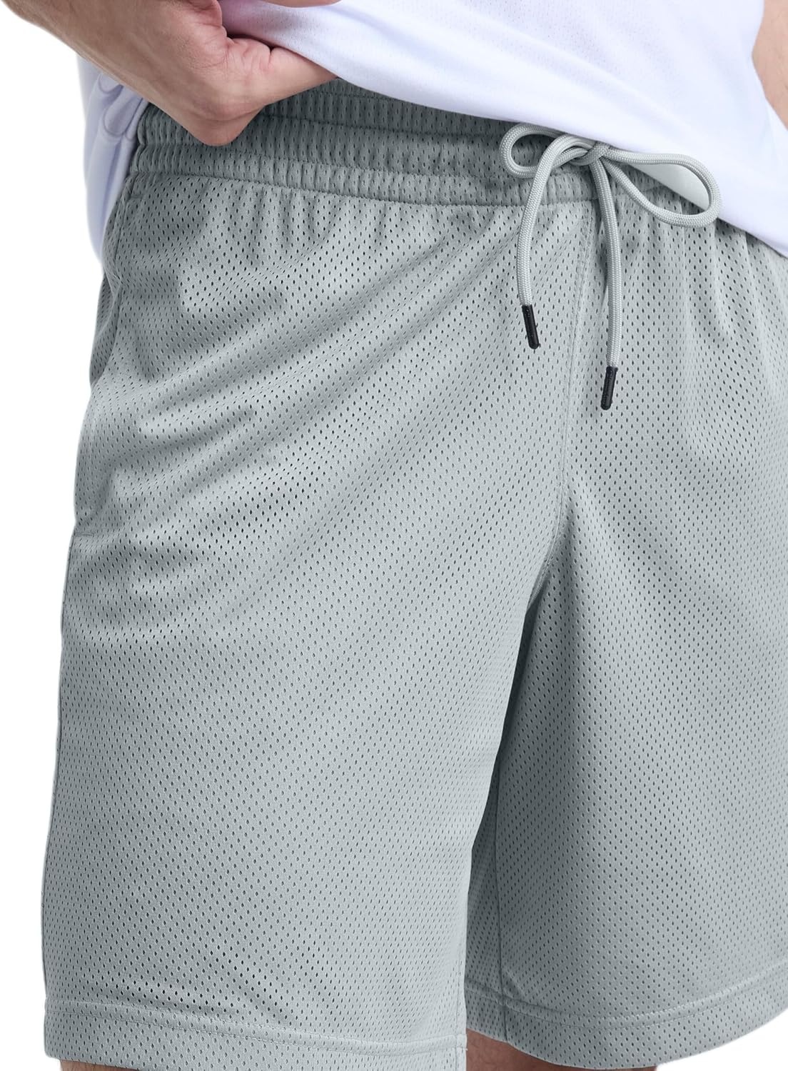 image:imageChampion Mens Performance 9 Mesh Shorts Standard Fit Lightweight Available in Regular and Big amp TallQuarry C Logo