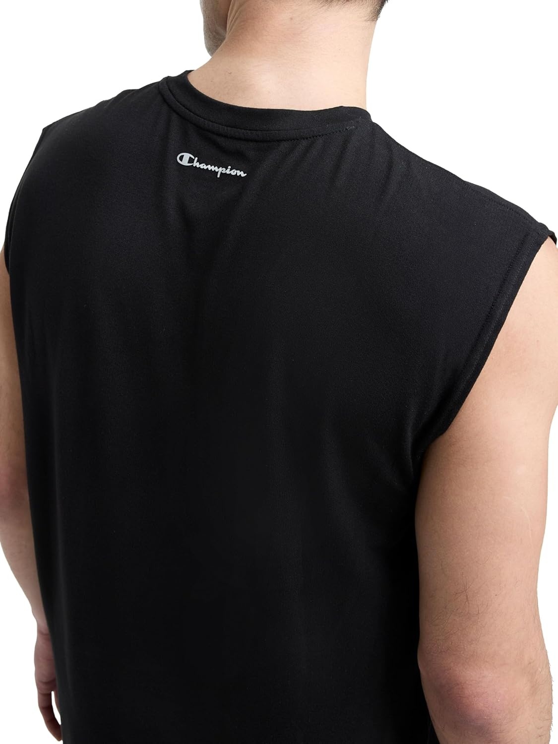 image:imageChampion Mens Performance Sport Crewneck Muscle Tee Standard Fit Lightweight Breathable Available in Regular and Big amp Tall