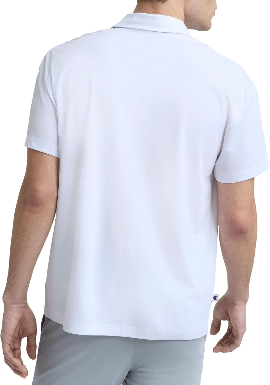image:imageChampion Mens Performance Sport Polo Standard FitBright White C Logo