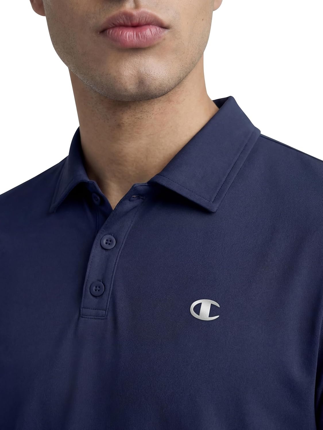 image:imageChampion Mens Performance Sport Polo Standard FitDeep Navy C Logo