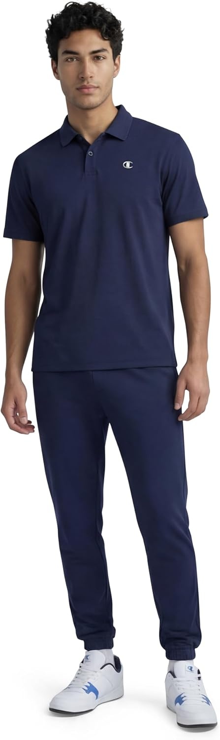 image:imageChampion Mens Performance Sport Polo Standard FitDeep Navy C Logo