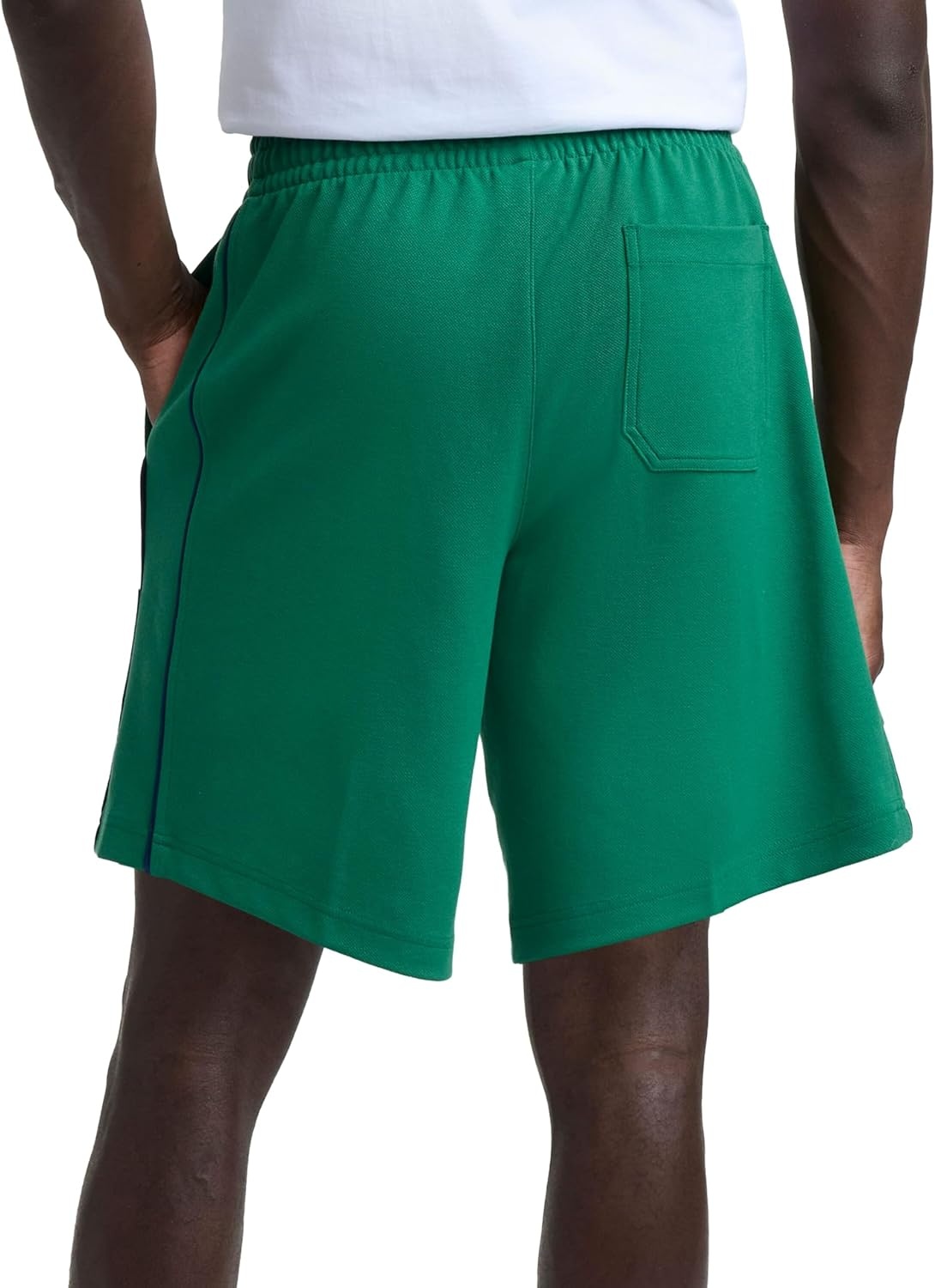 image:imageChampion Mens Pintuck 9 Short with Piping Standard FitVerdant Green
