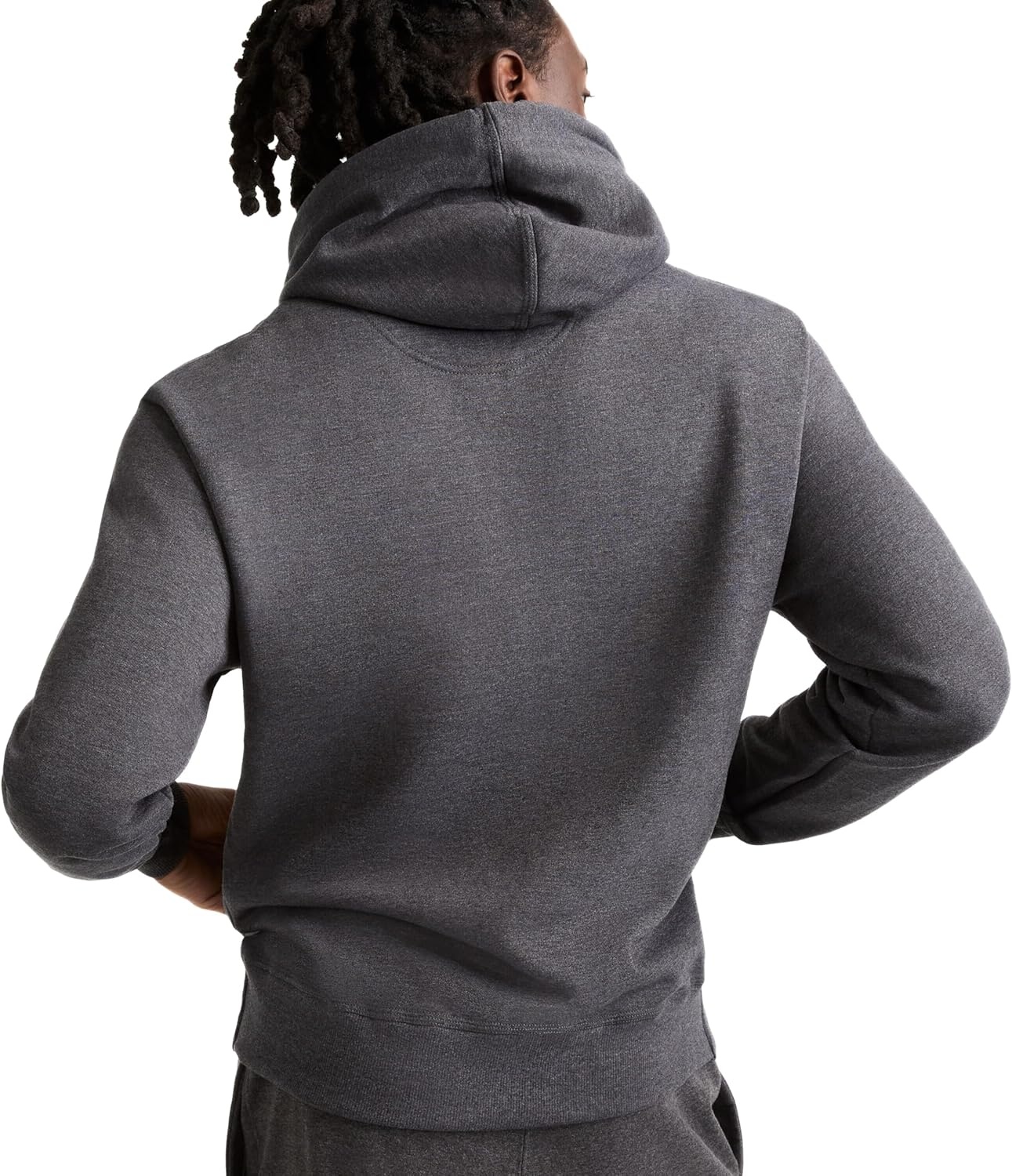 image:imageChampion Mens Pullover Fleece Hoodie Standard Fit Midweight C Logo Available in Regular and Big amp TallGranite Heather