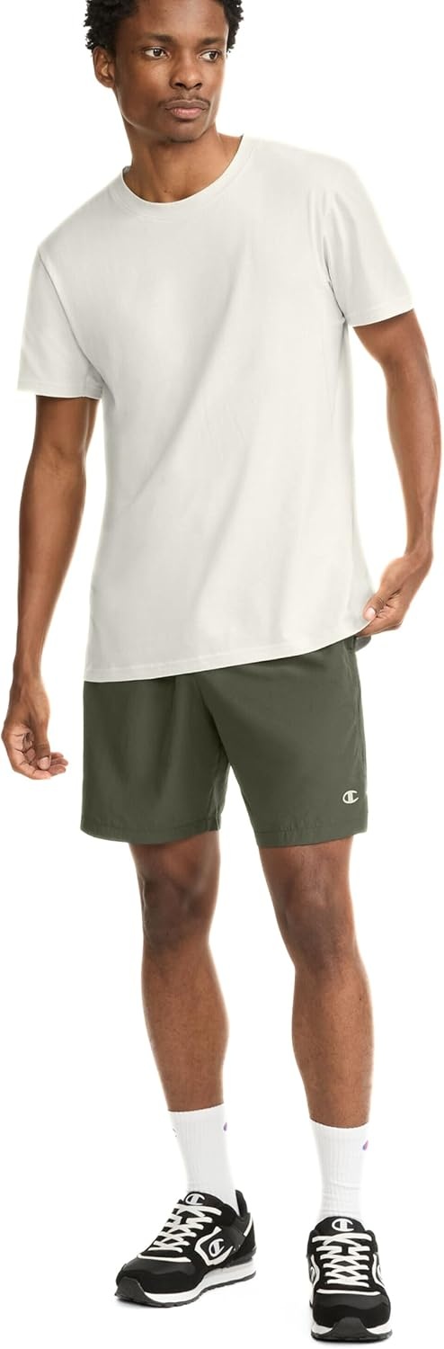 image:imageChampion Mens Sport Shorts Athletic Shorts for Men Lightweight Gym Shorts 7ArmyBlack