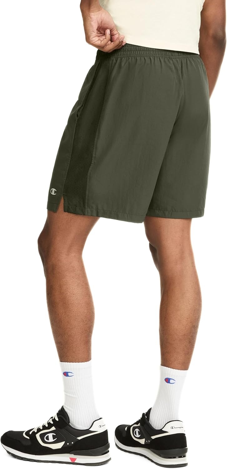 image:imageChampion Mens Sport Shorts Athletic Shorts for Men Lightweight Gym Shorts 7ArmyBlack