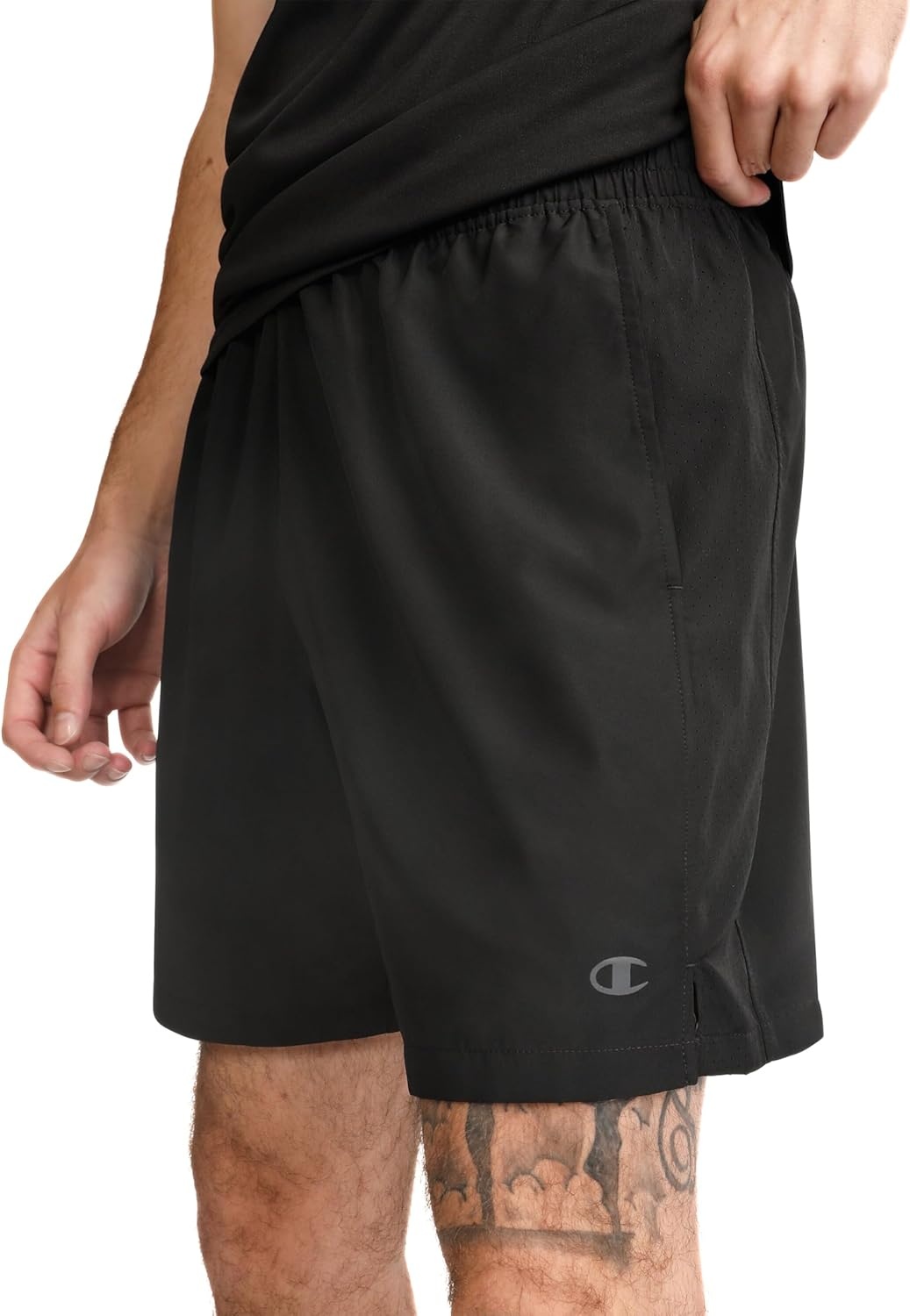 image:imageChampion Mens Sport Shorts Athletic Shorts for Men Lightweight Gym Shorts 7Black