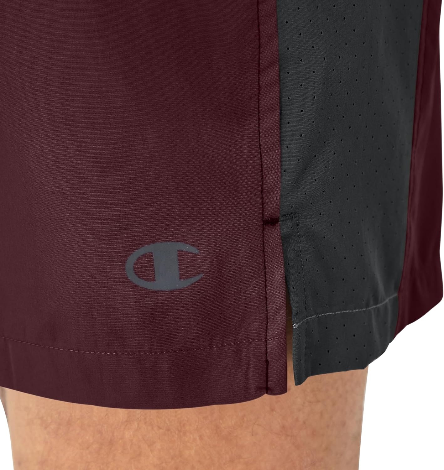 image:imageChampion Mens Sport Shorts Athletic Shorts for Men Lightweight Gym Shorts 7Maroon 3vsBlack