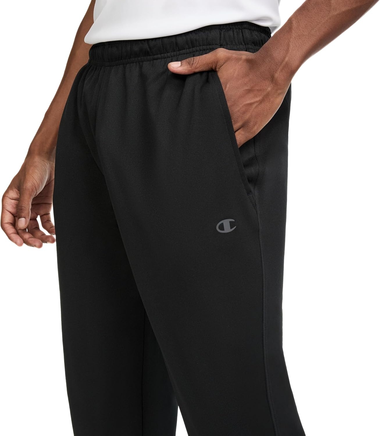 image:imageChampion Mens Sport Sweatpants Standard Fit Lighweight Moisture WickingBlack