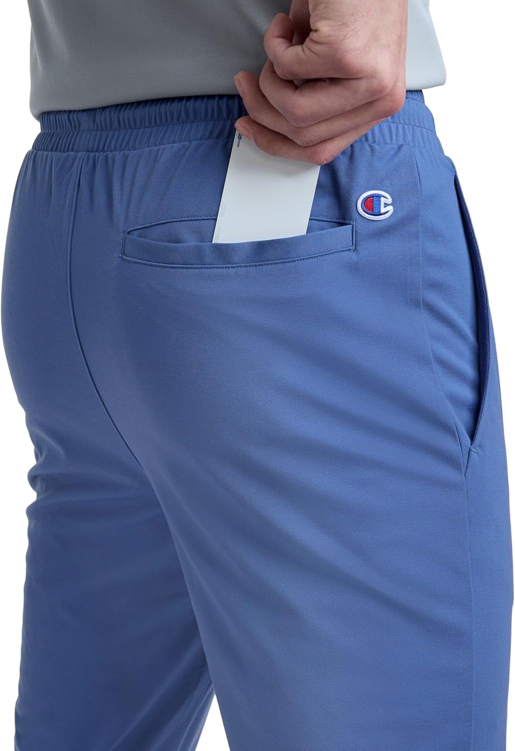 image:imageChampion Mens Sport Sweatpants Standard Fit Lighweight Moisture WickingCoastal Fjord C Logo Updated
