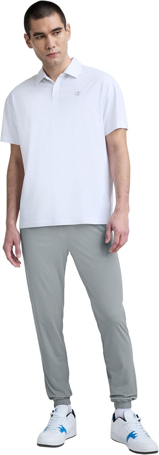 image:imageChampion Mens Sport Sweatpants Standard Fit Lighweight Moisture WickingQuarry C Logo Updated