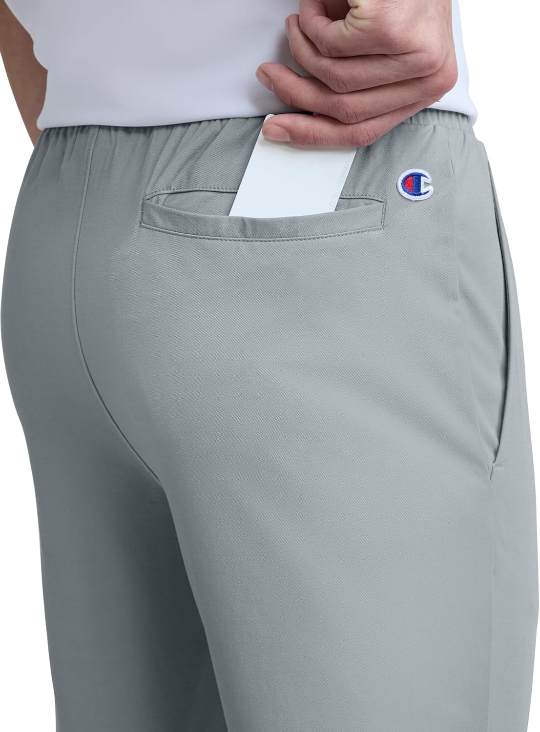 image:imageChampion Mens Sport Sweatpants Standard Fit Lighweight Moisture WickingQuarry C Logo Updated