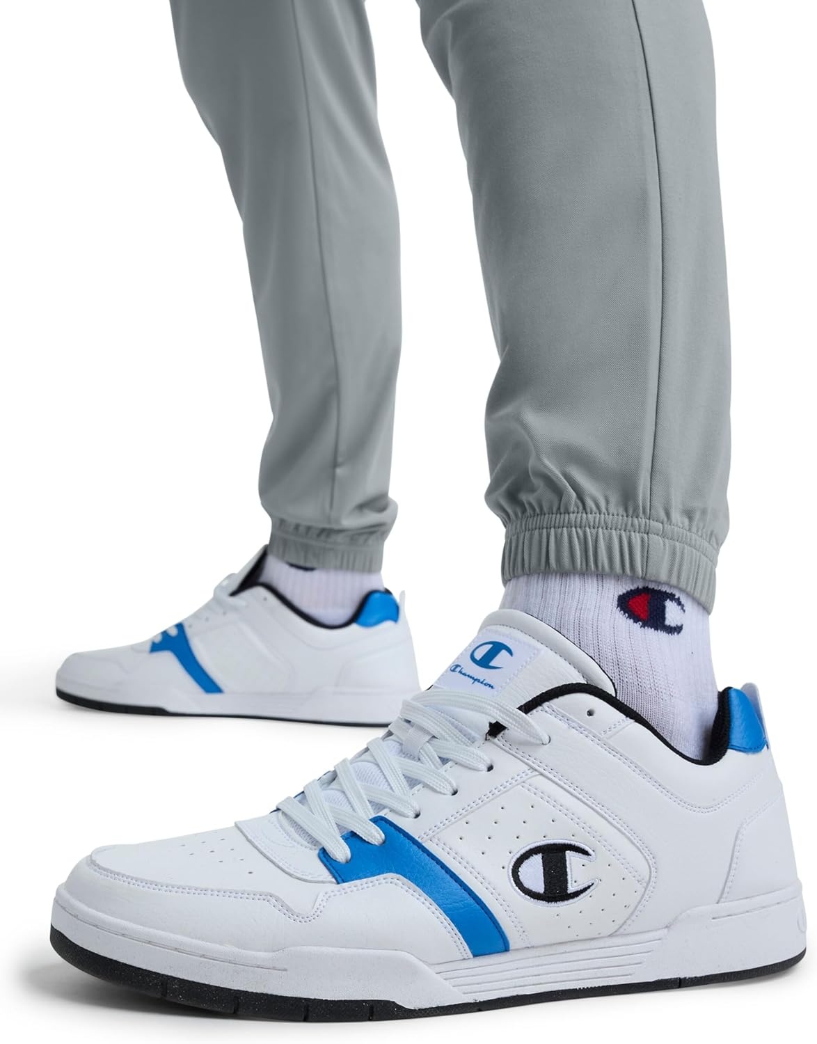 image:imageChampion Mens Sport Sweatpants Standard Fit Lighweight Moisture WickingQuarry C Logo Updated