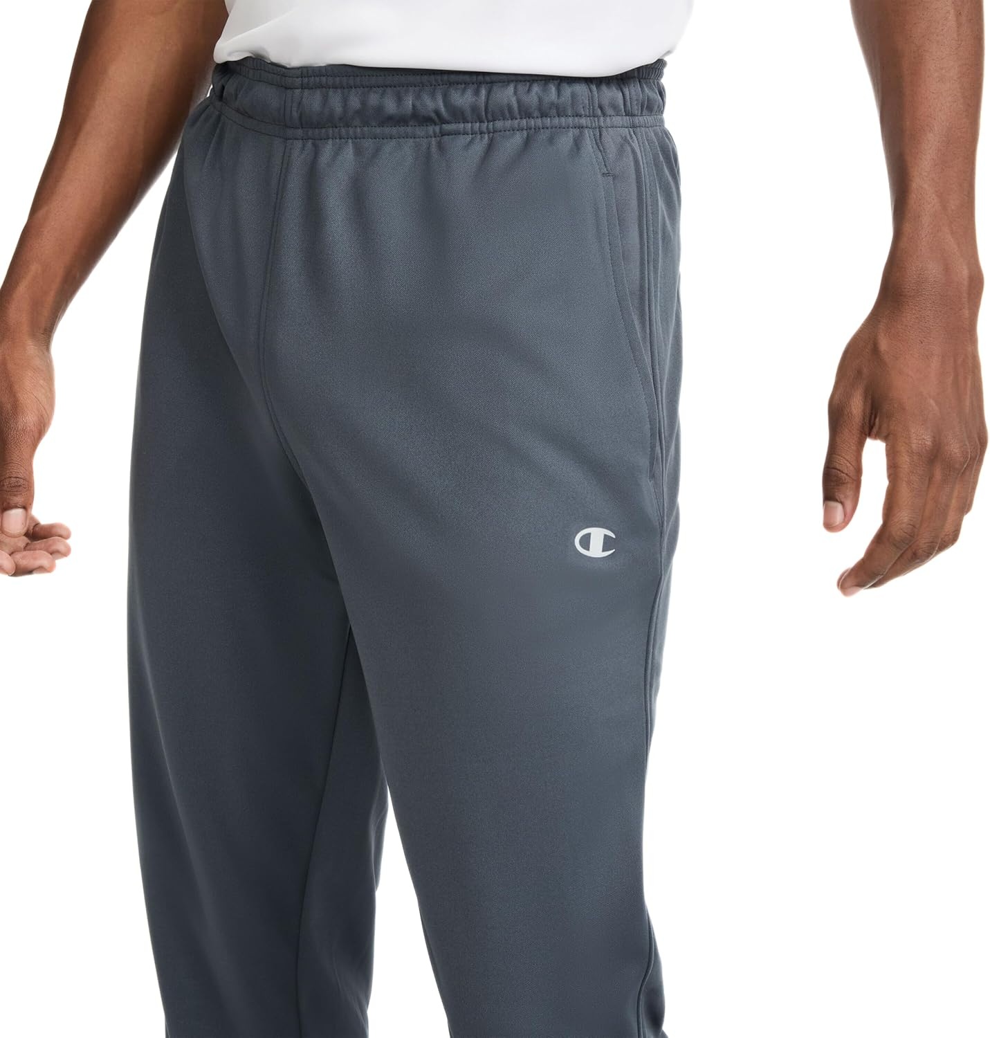 image:imageChampion Mens Sport Sweatpants Standard Fit Lighweight Moisture WickingStealth