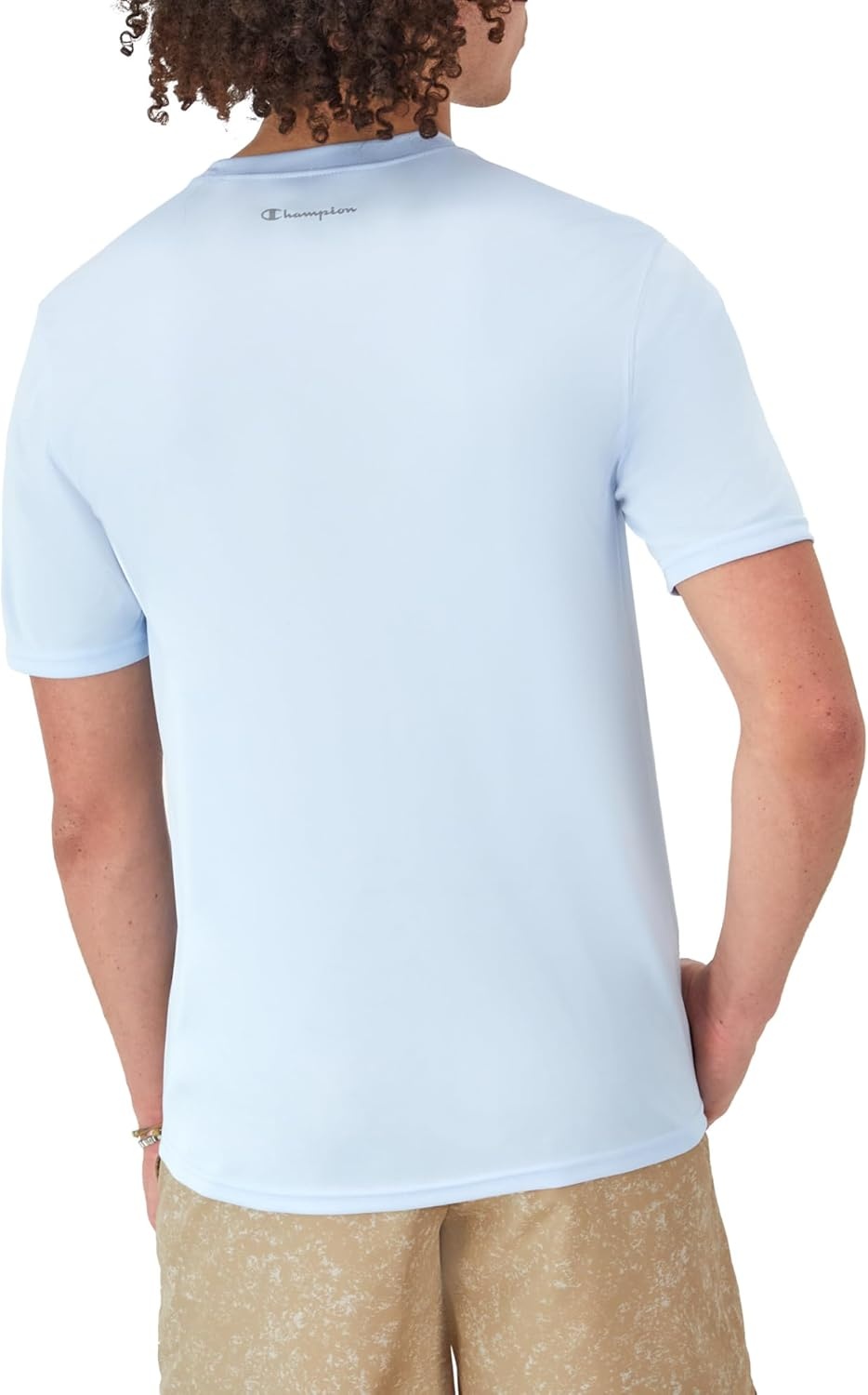 image:imageChampion Mens Tshirt Sport Tee Moisture Wicking Anti Odor Athletic Tshirt for Men Reg Or Big amp TallBlue Trance
