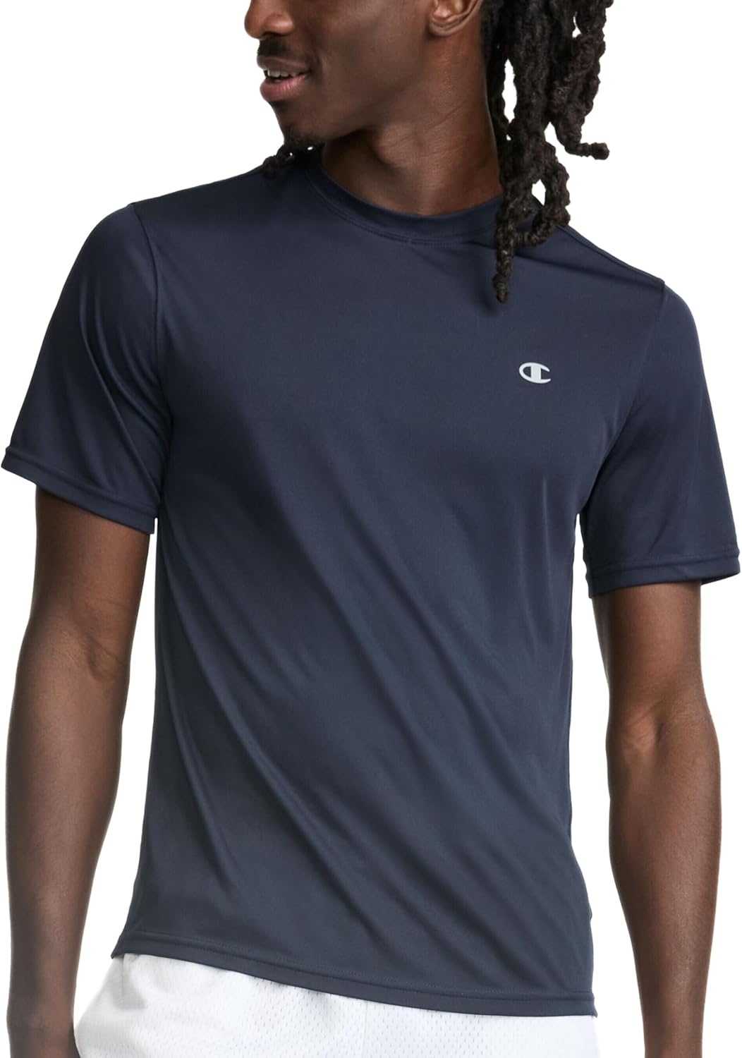 image:imageChampion Mens Tshirt Sport Tee Moisture Wicking Anti Odor Athletic Tshirt for Men Reg Or Big amp TallNavy