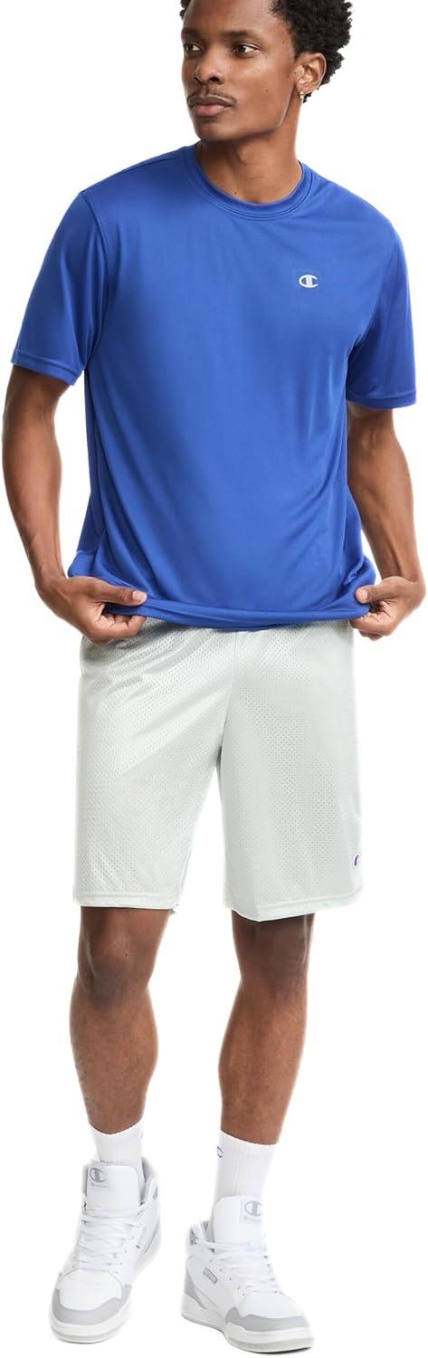 image:imageChampion Mens Tshirt Sport Tee Moisture Wicking Anti Odor Athletic Tshirt for Men Reg Or Big amp TallRoyal Blue