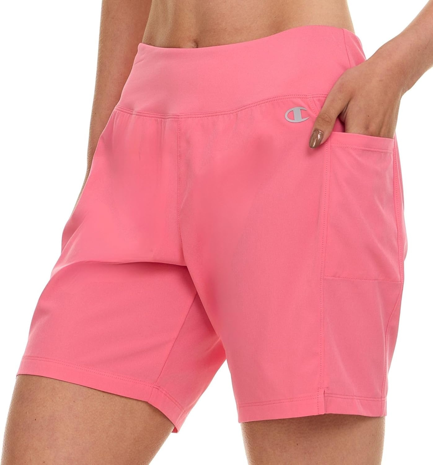 image:imageChampion Swim Board Shorts for Women 57 Swim Shorts Women with Pockets for Beach Pool SummerPink