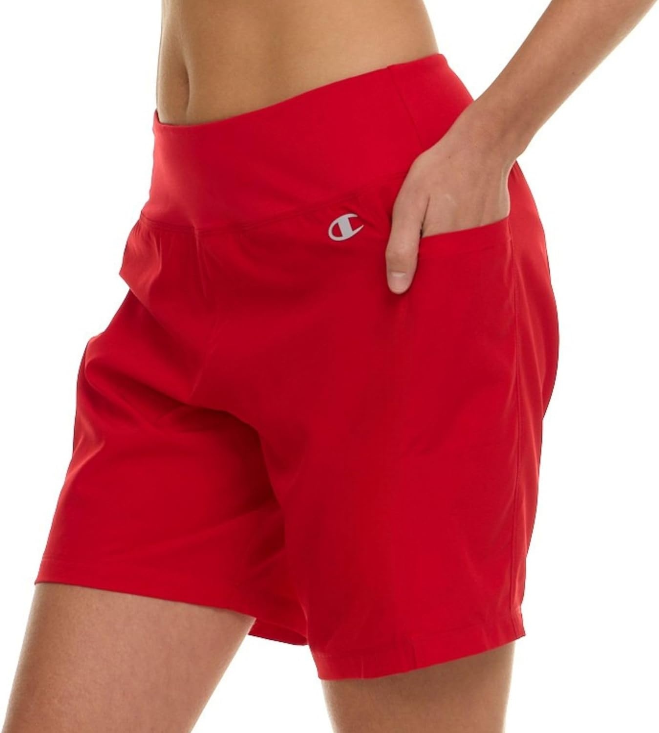 image:imageChampion Swim Board Shorts for Women 57 Swim Shorts Women with Pockets for Beach Pool SummerRed