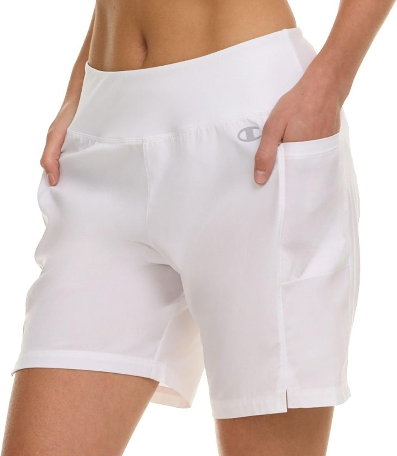 image:imageChampion Swim Board Shorts for Women 57 Swim Shorts Women with Pockets for Beach Pool SummerWhite