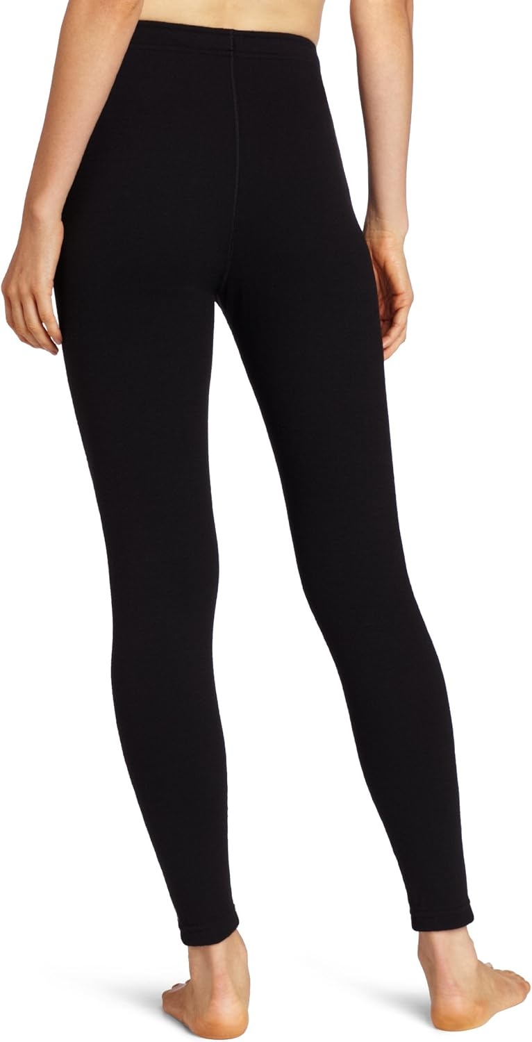 image:imageDuofold Womens HeavyWeight DoubleLayer Thermal LeggingsBlack