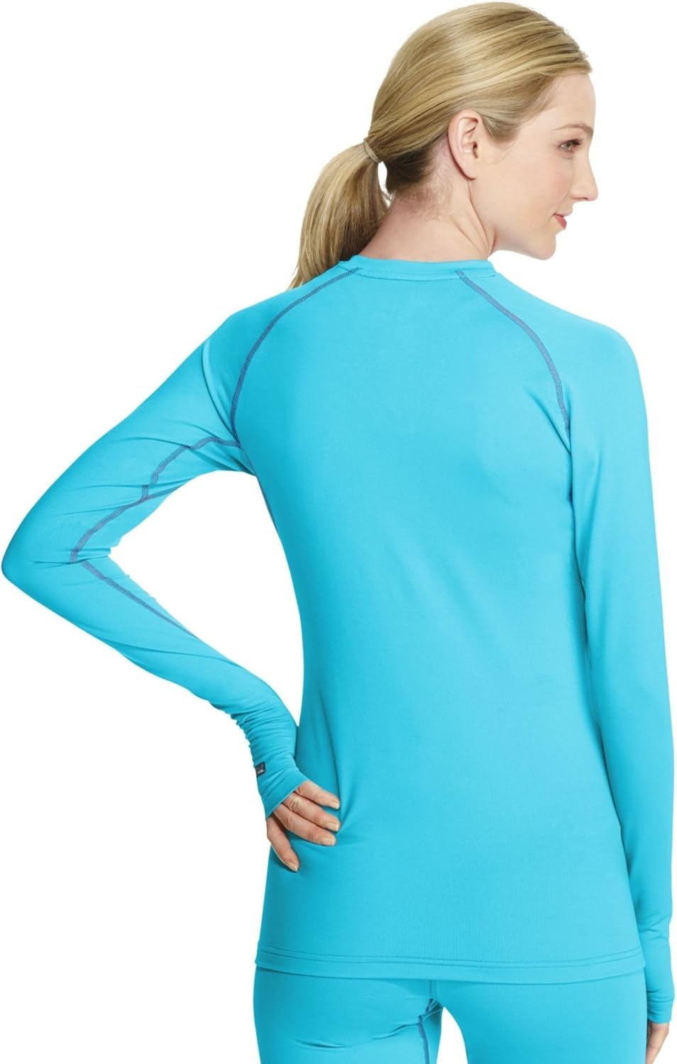 image:imageDuofold Womens Light Weight Thermatrix Performance Thermal ShirtBlack