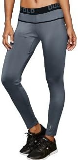 image:imageDuofold Womens Mid Weight Fleece Lined Thermal LeggingStormy Night