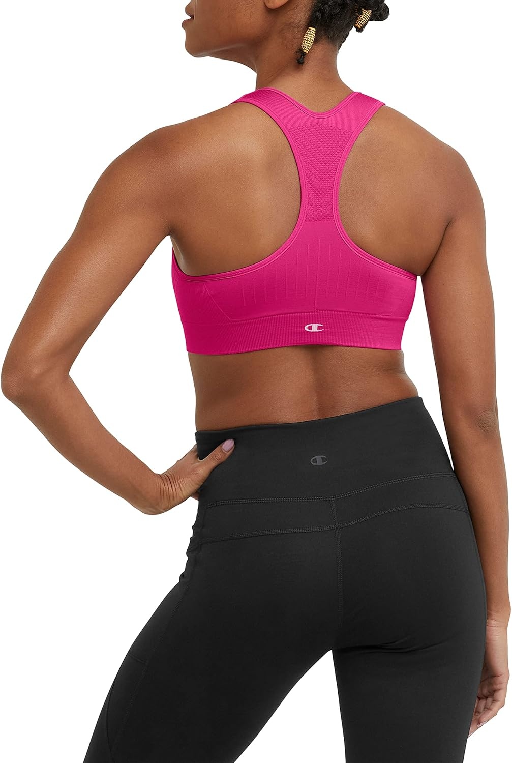 image:imageRacerback Sports Bra Champion InfinityFantastic Fuchsia