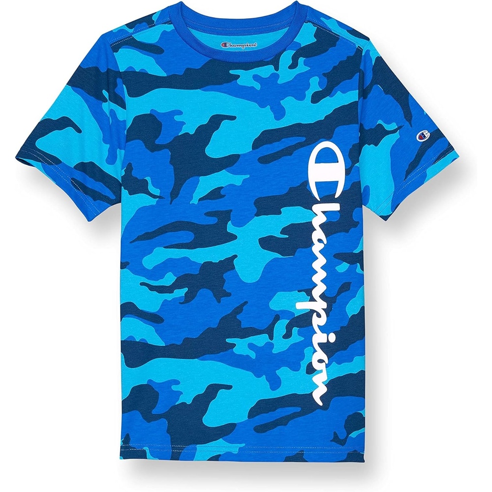 image:imageChampion Mens Heritage Short Sleeve Tee Mens TShirts Vintage Shirts Mens Tee Shirts GraphicsBozzetto Bluecamo Script