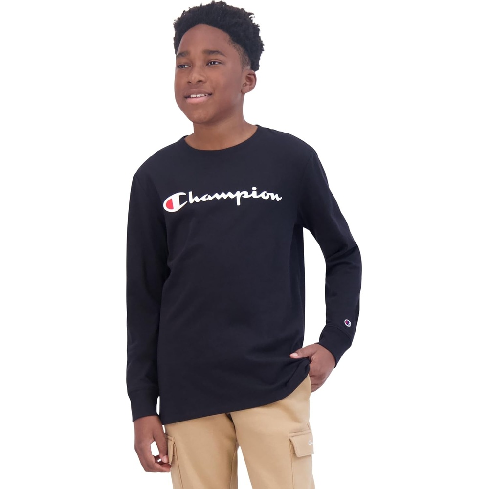 image:imageChampion Mens Heritage Short Sleeve Tee Mens TShirts Vintage Shirts Mens Tee Shirts GraphicsSignature Black