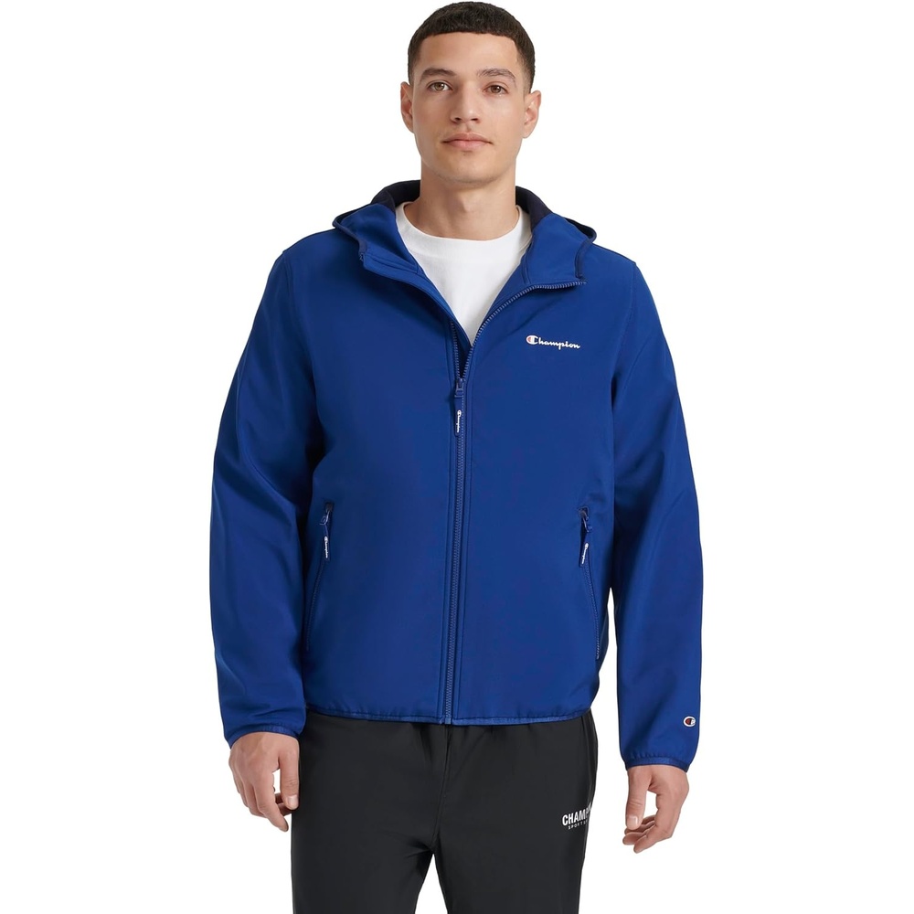 image:imageChampion Mens Lightweight Active Soft Shell Jacket With HoodBlue