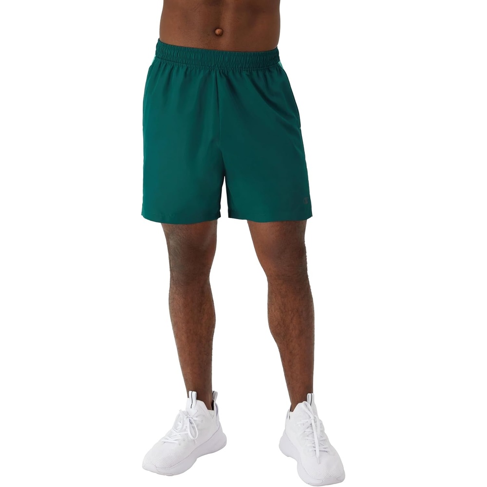 image:imageChampion Mens Sport Shorts Athletic Shorts for Men Lightweight Gym Shorts 7Pine DepthsAqua Crush