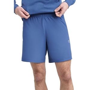 Champion Men’s 7″ Sport Knit Shorts, Slim Fit, Lightweight(Coastal Fjord – C Logo)